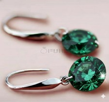 Green 925 Sterling Silver