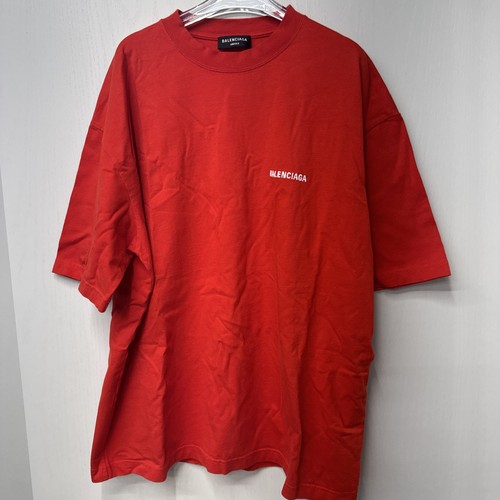 Balenciaga red short sleeve - balenciaga, short-sleeve