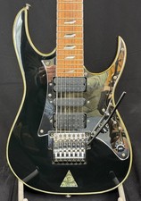 Ibanez Universe UV777P 7 String Guitar Steve Vai Hard Case 2000 Japan Black Jem