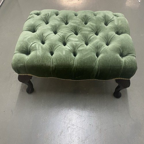 Vintage green velour - vintage,