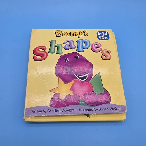 Barney shapes fold and - barney's, fun
