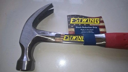 Estwing curved claw hammer - curved,