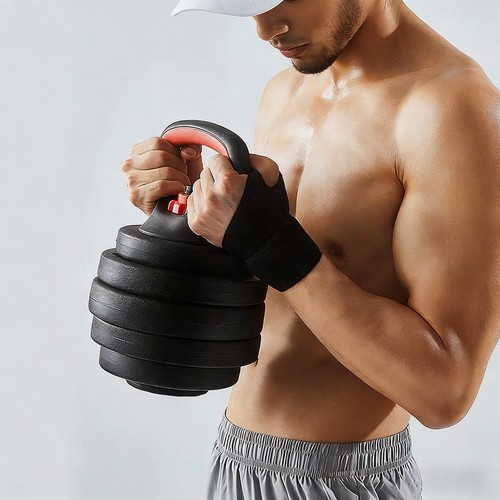 Adjustable weight kettlebell - adjustable,