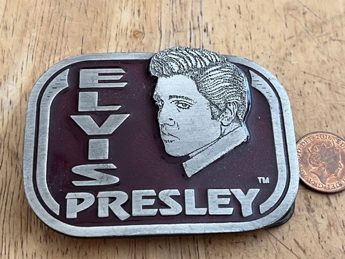 Elvis presley belt buckle - elvis,