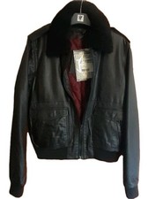 BLK DNM Lambs Leather Bomber