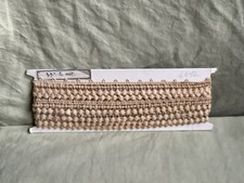 Antique Lace Trim, Bobbin Lace w/ Dots Vintage Wedding Dolls & Costume  / 350 cm