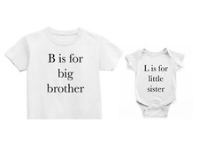 Big brother t-shirt, little