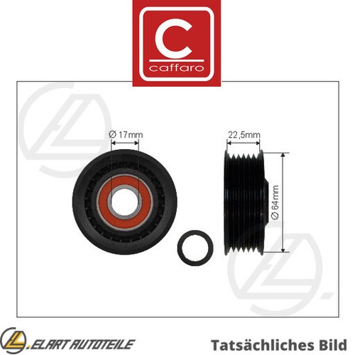 Idler guide pulley ribbed - idler, v-ribbed