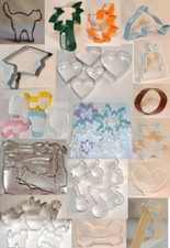 Cookie cutter Cake pastry Biscuit cutters over 50 to choose UK seller 1650+ sold