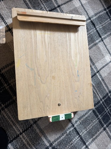 Vintage wooden artist box - vintage,