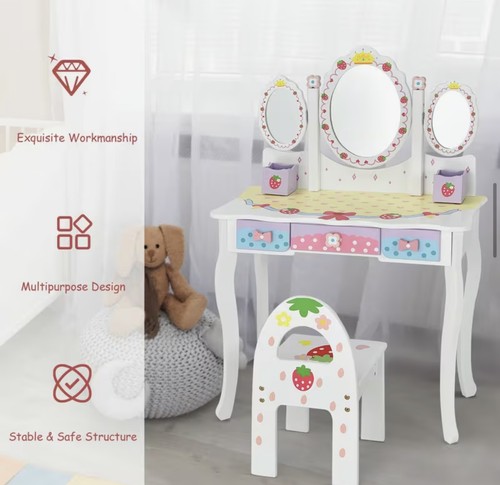 Kids vanity dressing table - vanity,