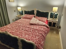 french antique king size bed