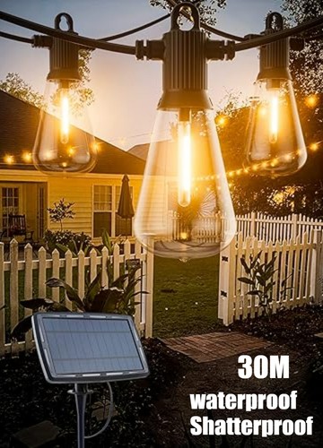 30m outdoor solar string - 30m,