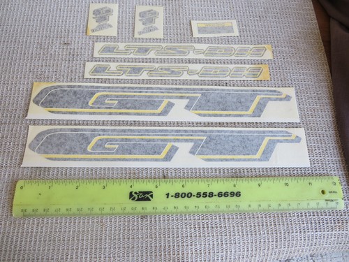 Decals lts black yellow - decals,