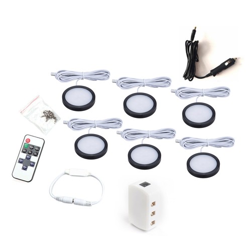 12v interior led spot - 6x,
