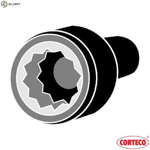 Cylinder head bolt - cylinder, 016740b