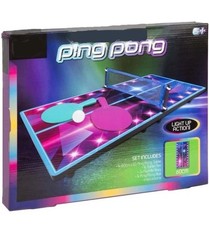 LED Championship Ping Pong Table Top Games For Kids, 32cm x 38.5cm x 5.8cm