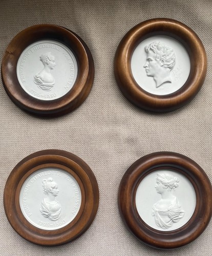 Set meissen bisque - set, 4