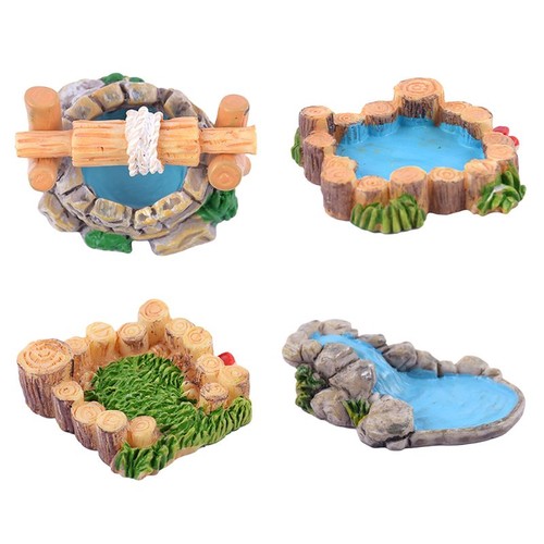 Water pool well - well, resins