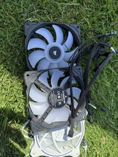 3x Case Cooling Fans 120mm, Corsair And Cooler Master