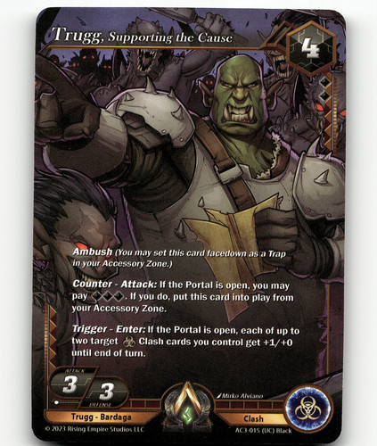 Alpha clash trugg supporting - clash,