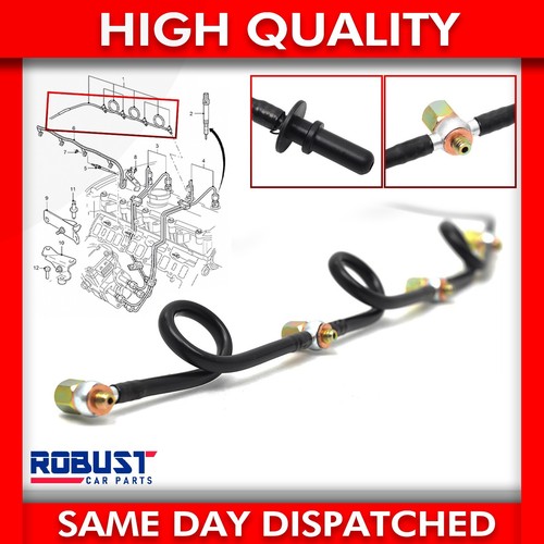 Fuel injector leak off pipe - injector,