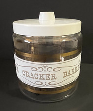 The Cracker Barrel Jar Glass
