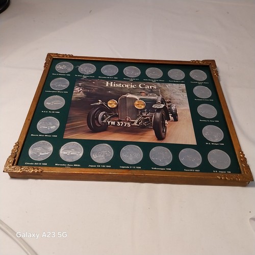 Historic cars coin collection - coin,
