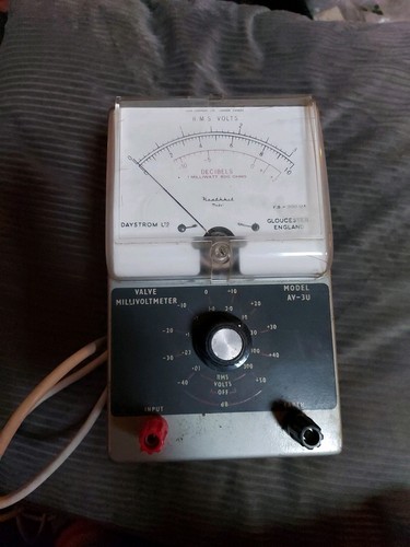 Heathkit valve millivoltmeter - heathkit,
