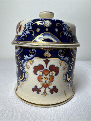 Edwardian tobacco jar crown - jar,