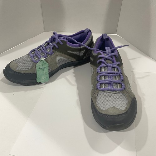 Nwt land end grey purple - land's,