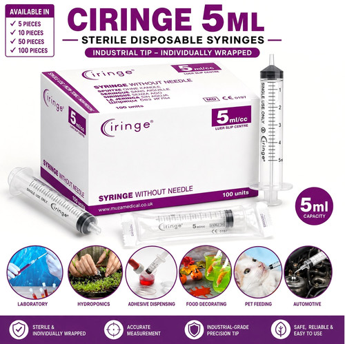Ciringe 5ml sterile - ciringe,