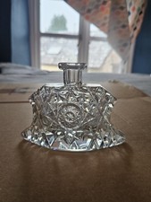 Art Deco Crystal Glass Purfume