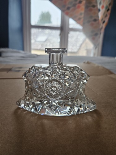Art deco crystal glass purfume - deco,