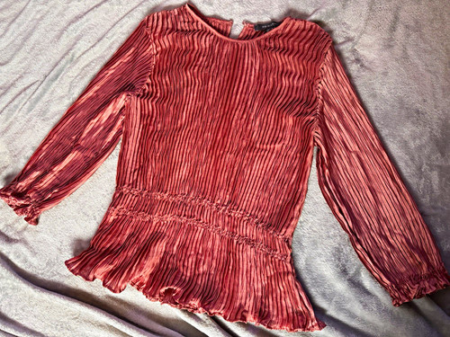 Primark pink pleated - primark, ruffle