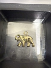9ct (375) Elephant Pendant/Charm Approx 2grams,