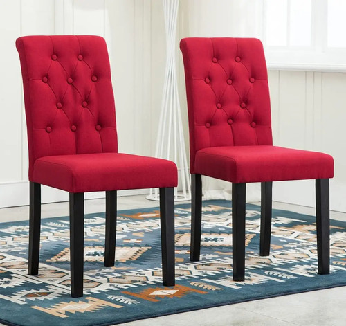 Set upholstered dining - of,