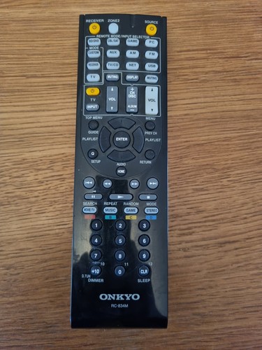 Onkyo rc834m remote control - onkyo,