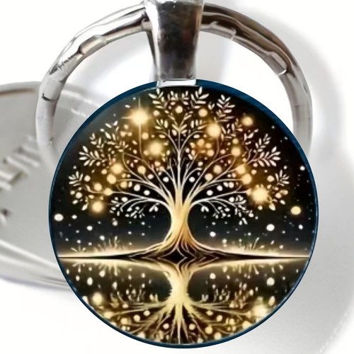 Tree life keyring - tree, of