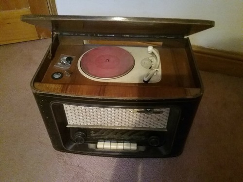Vintage emud phono rekord - vintage,