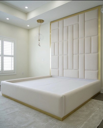 Olivia ivory luxury bed - luxury, frame