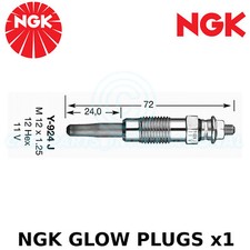 NGK Glow Plug - For Vauxhall