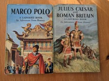 Ten Old Ladybird History Books, In Various Condition,They Have Been Well Read.