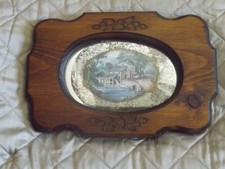 Vintage Country Scene Printed