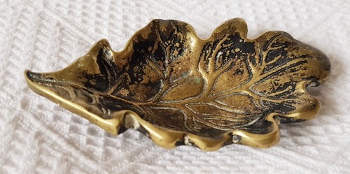 Leaf trinket dish - trinket, ~