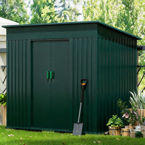 Metal garden shed - metal, 6