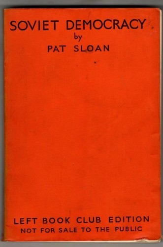 Soviet democracy left book - soviet,