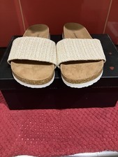 Graceland Slide shoes in cream