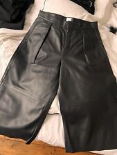 Real leather culottes by Iris & Ink uk size 8