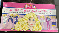 Vintage Barbie We Girls Can Do Anything Game (1986) Golden Missing 2 Career Disk